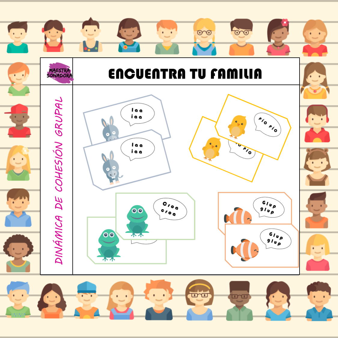 Dinámicas de cohesión grupal (I)