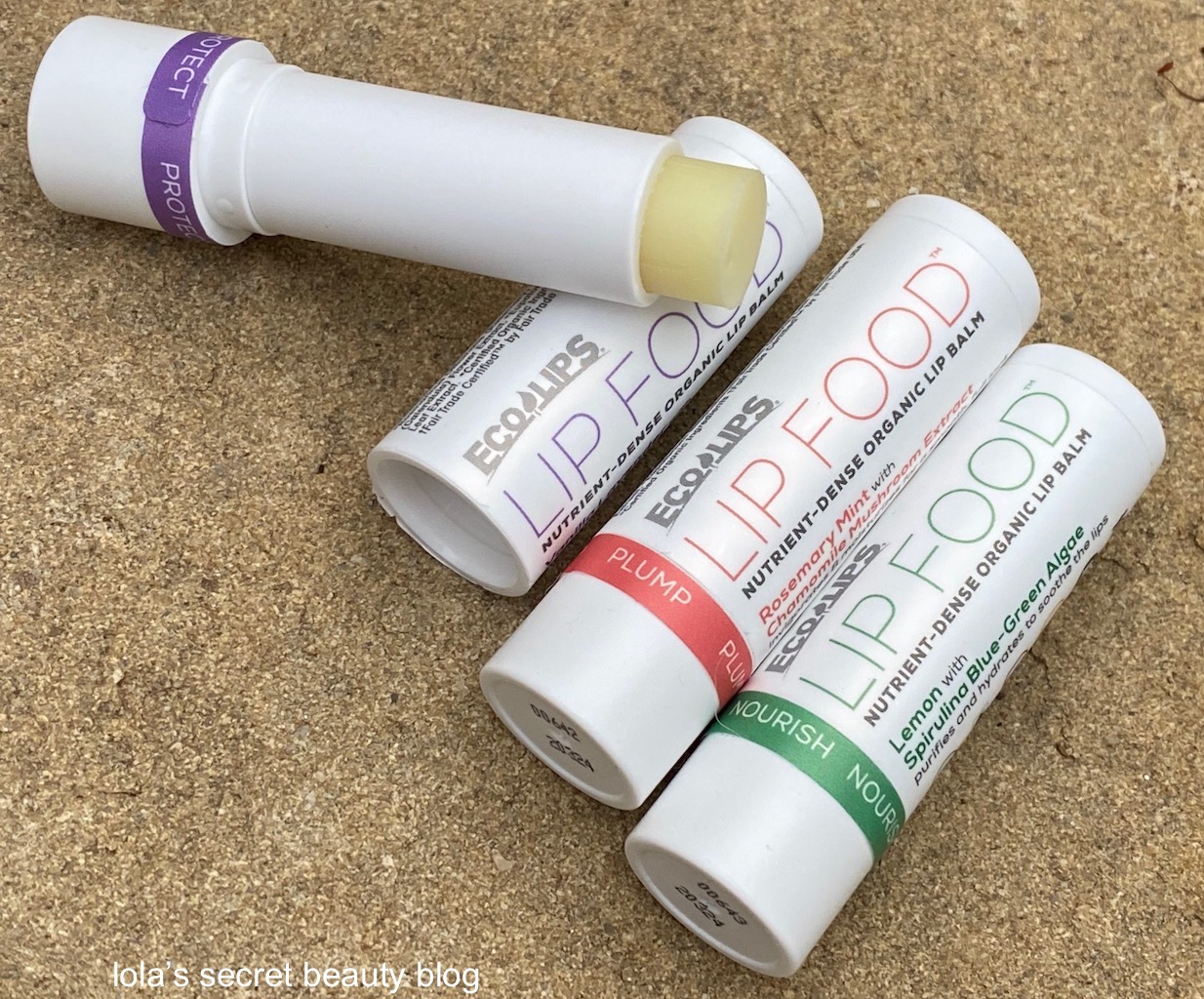lola's secret beauty blog Eco Lips Lip Food NutrientDense Organic Lip