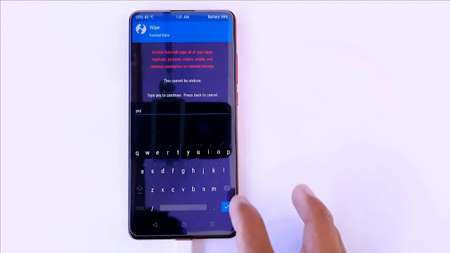 data format in twrp recovery format data in twrp