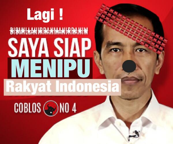 Kumpulan Gambar  Lucu  Melarang Jokowi  Jadi Presiden yang 