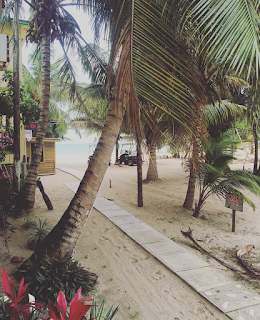 Remax Vip Belize: Another view off Placencia Sidewalk.... beachbumlydz