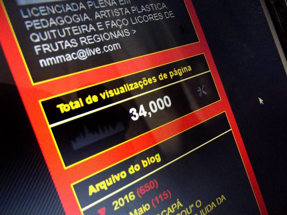 MEU BLOG CHEGA A 34 MIL "CURIOSOS"