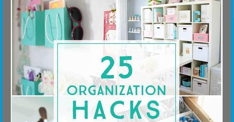 DIY And Household Tips: 25 Organization Hacks