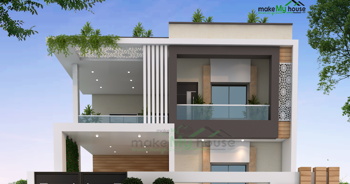 Building Elevation Design with Floor plan