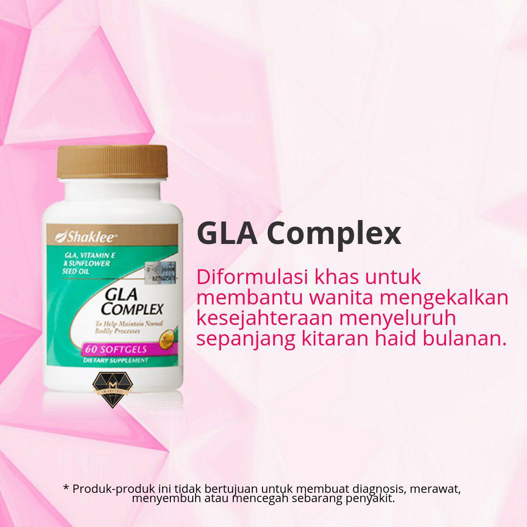 GLA Complex Shaklee Keistimewaan, Kebaikan, Kelebihan, Manfaat Dan