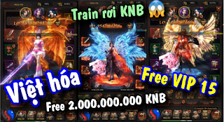 Game Thần Sấm H5 Việt hóa vừa Open S1 Free VIP15 + 2.000.000.000KNB & Train KNB + Vô số quà | Game Trung Quốc hay