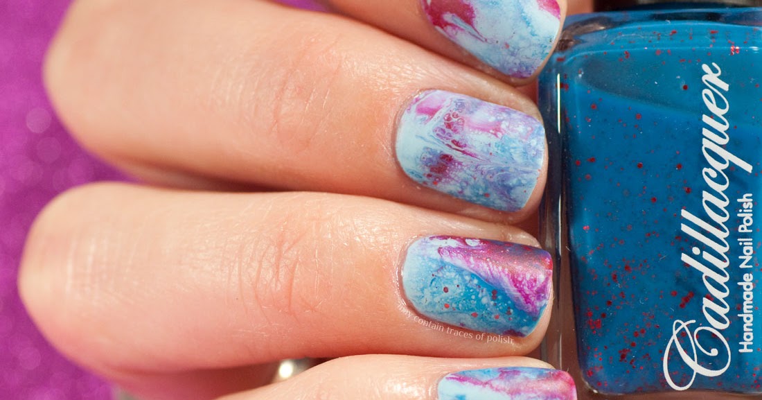 How to Create Watercolor Bubble Nail Art - wide 8