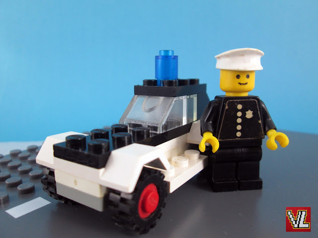 Set LEGO Legoland 600 Police Car Set LEGO Legoland 600 Police Car
