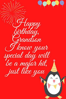 happy birthday wishes for grandson