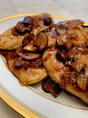 Chicken, cutlets, Madeira, wine, mushrooms, recipe