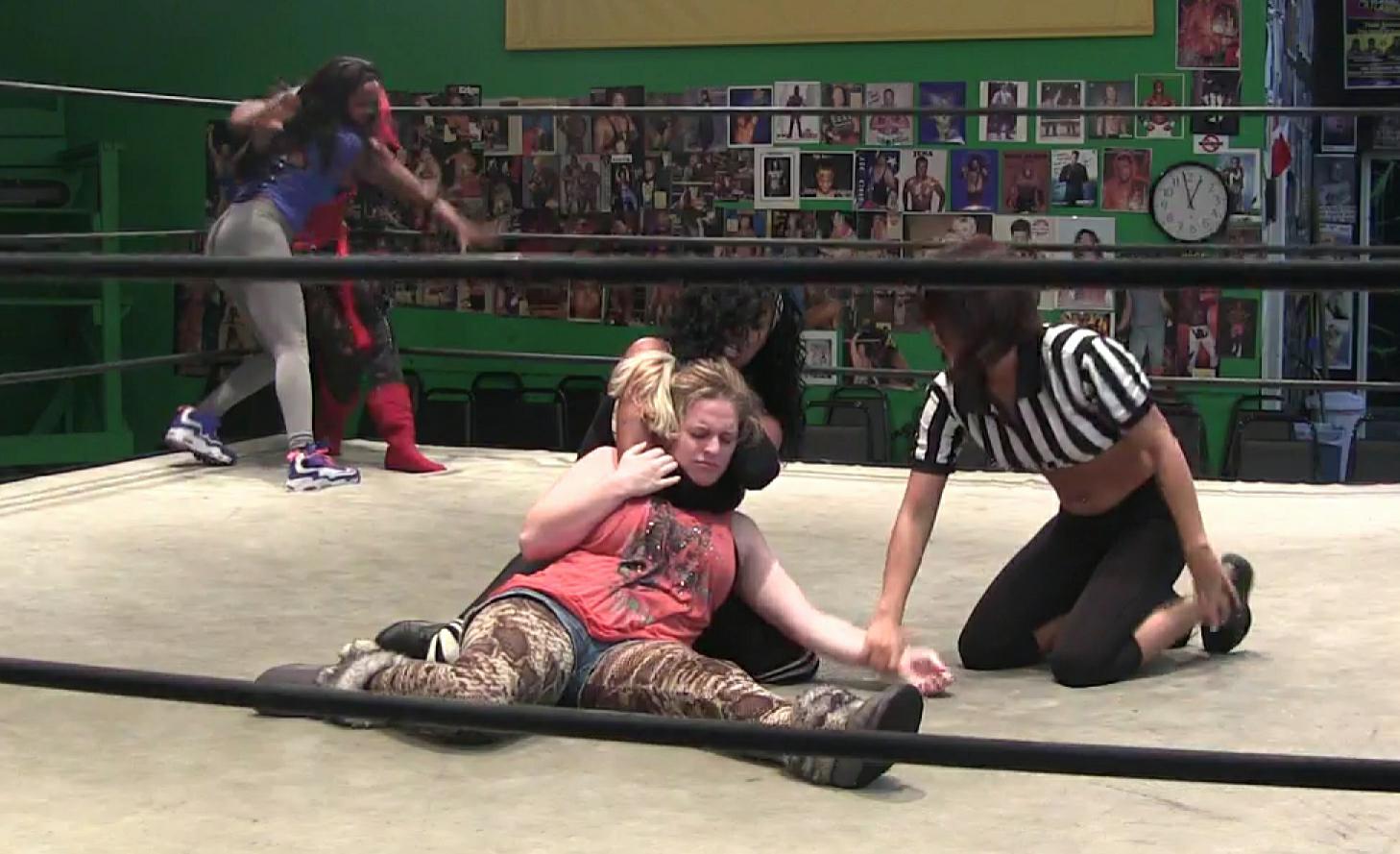 Female Sleeper Hold Wrestling 53