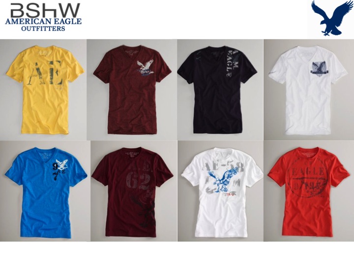 BOSHIWI AMERICAN EAGLE MEN TSHIRTS