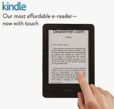 Amazon AMZN1011 Kindle eBook Reader Tablet Wi-Fi + 6" Touchscreen