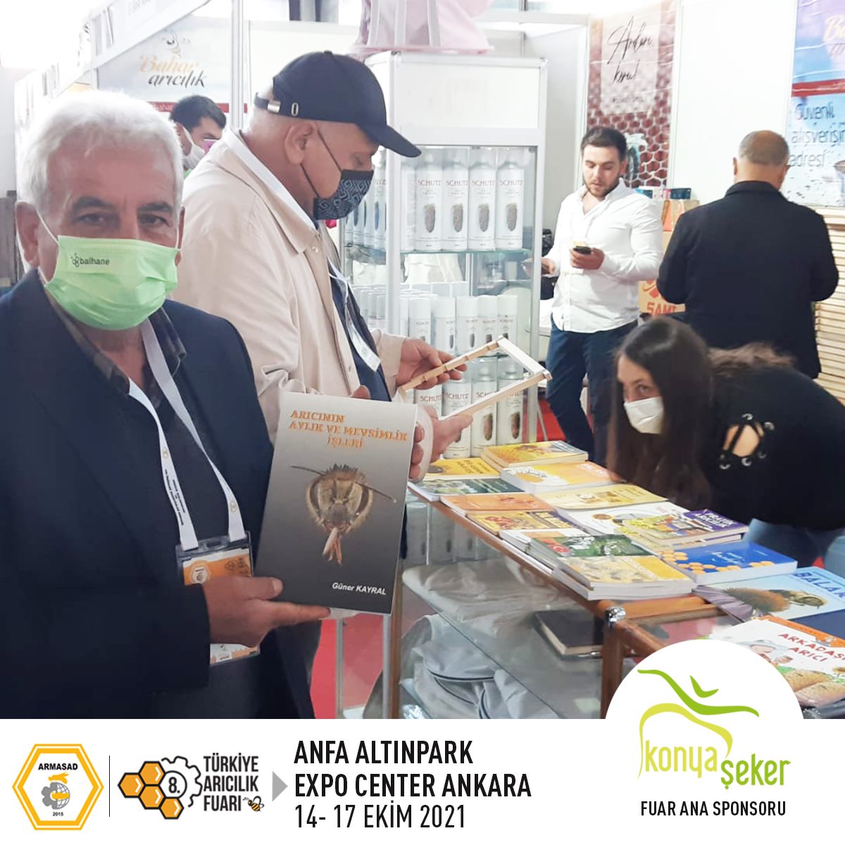 Armasad 8.Türkiye Arıcılık Fuarı 2021 ANKARA Altınpark fuar alanı