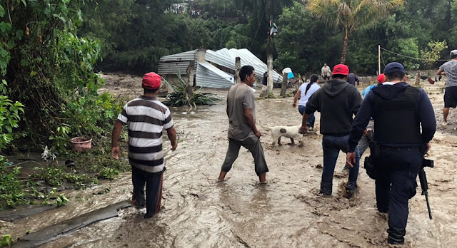 Desbordamiento del Río Naxapa solo afectó a 120 personas, informó Gali