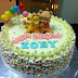 Zoey Baby Pooh birthday cake