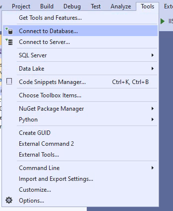 Entity Framework Core (EF) with SQL Server LocalDB