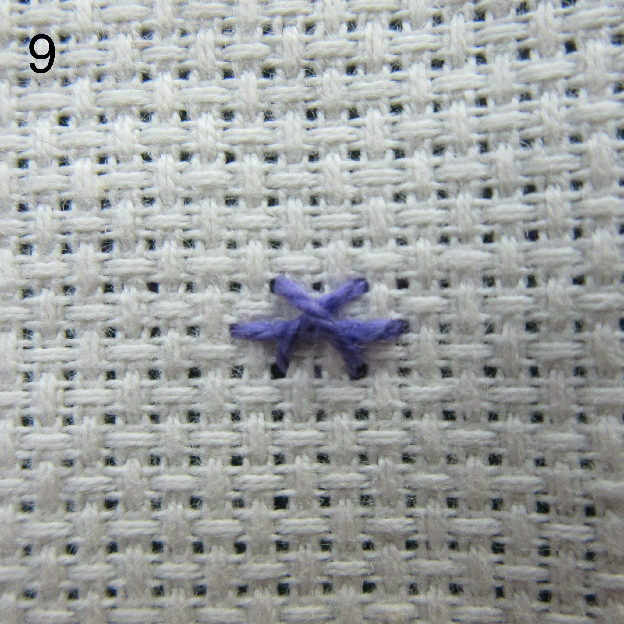 Queenie's Needlework Sunday Stitch school Lesson 157 Invented