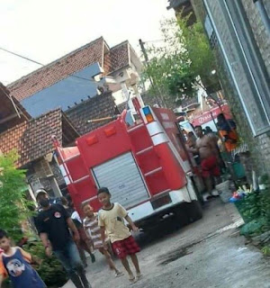 Pemilik Tidur Lagi usai Sahur, Warga Peganjaran Dapati Rumahnya Dilalap Api 1 IMG 20210511 WA0089