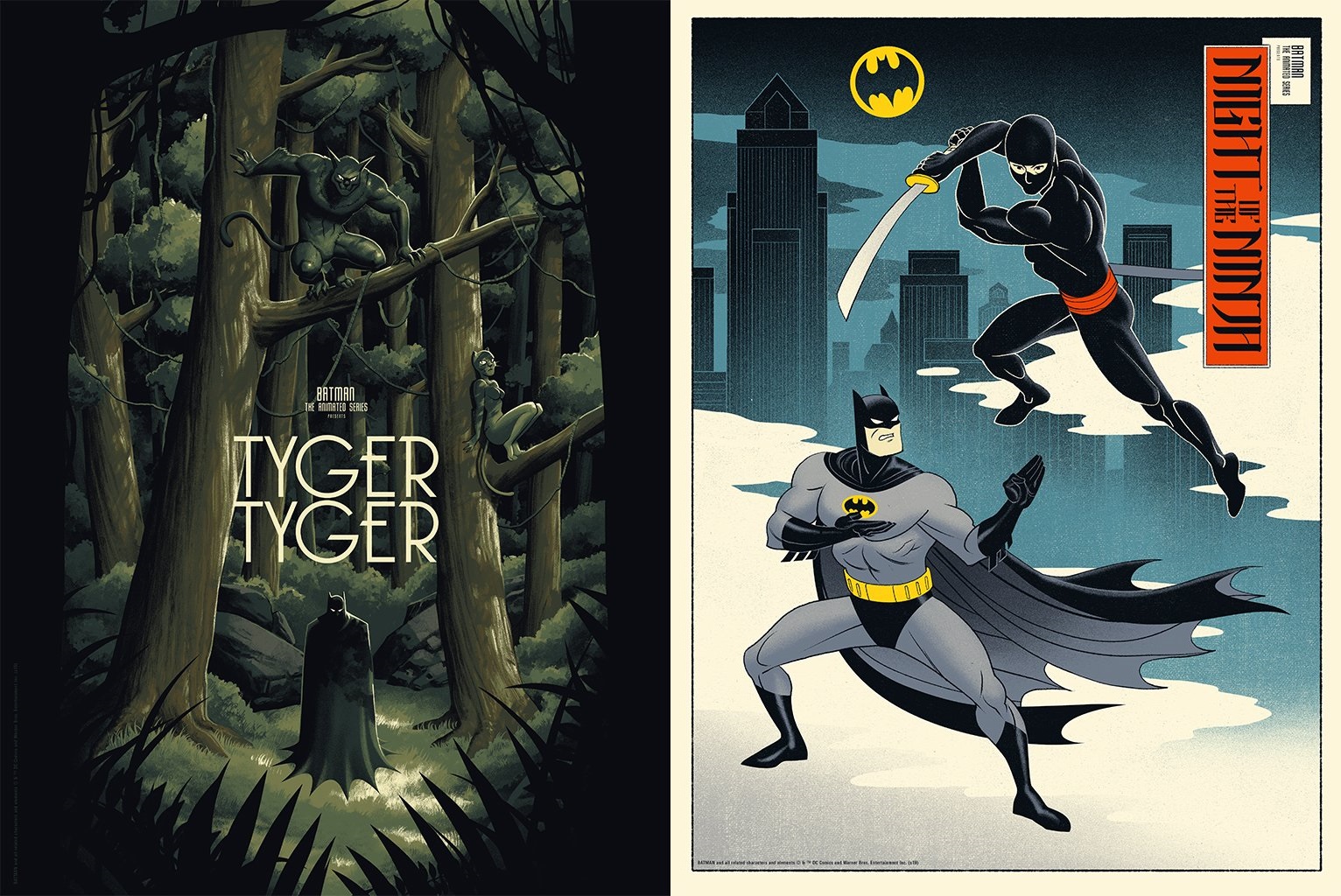 The Blot Says...: New Batman: The Animated Series Screen Prints by Phantom  City Creative x Mondo