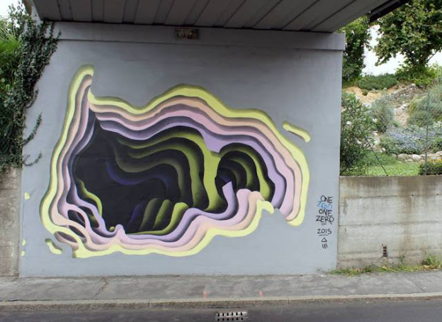 Our friend 1010 is currently traveling through lovely Italy where he was invited by Urban Canvas to work on a new piece on the streets of Varese.