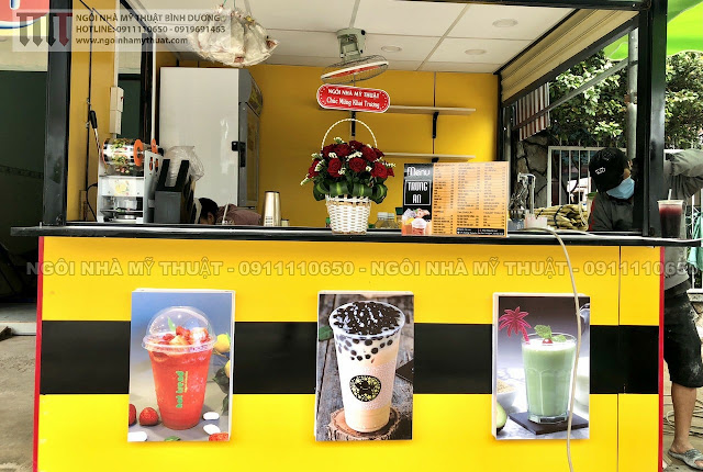 nhung mau kiot ban hang pho bien Những mẫu kiot bán hàng phổ biến