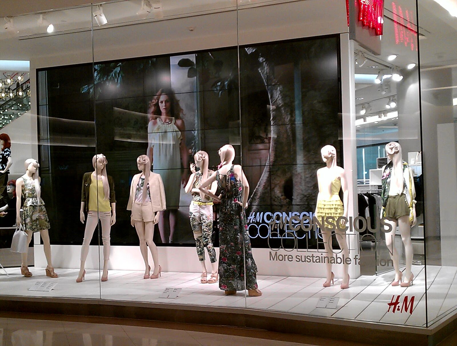 H&M Conscious Collection Windows, Bangkok