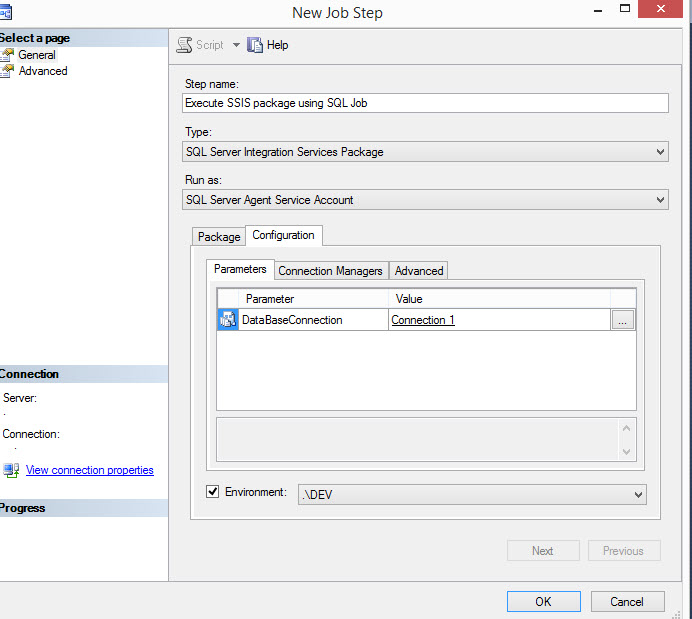 sql server - sql agent job running ssis package using... SSIS – EXECUTE DEPLOYED PROJECT/PACKAGE WITH THE ENVIRONMENT | Journey ...