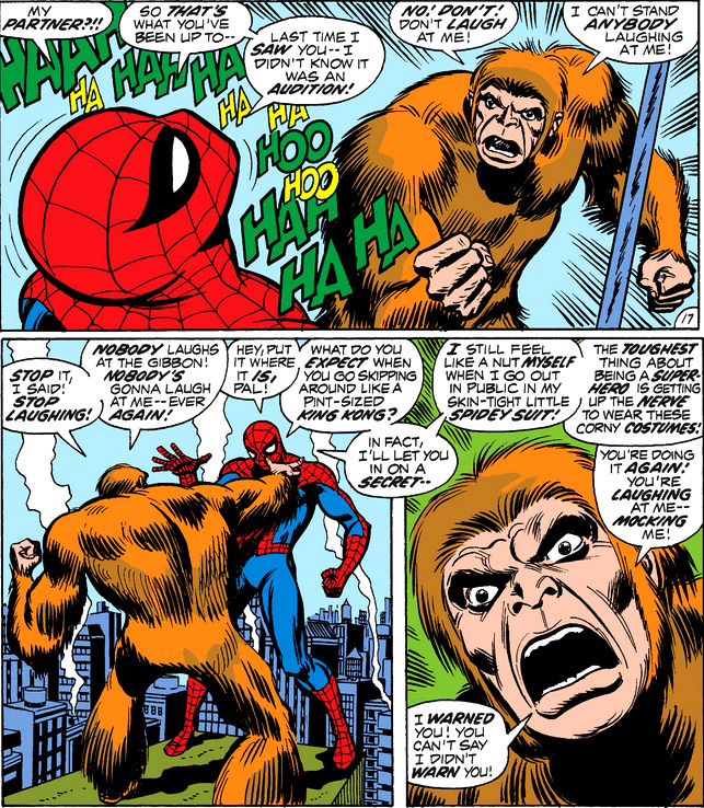 The Peerless Power of Comics! "The Birth of... The Gibbon!"