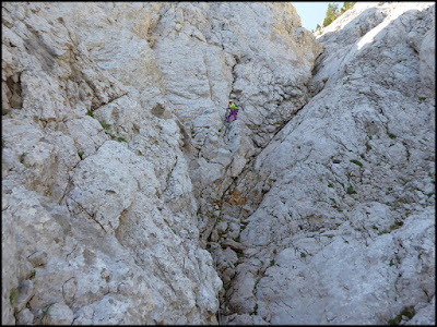 Escalada de la Homedes al Gat, Pedraforca