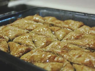 Moroccan Orange Blossom Water Baklava Recipe Serves 12