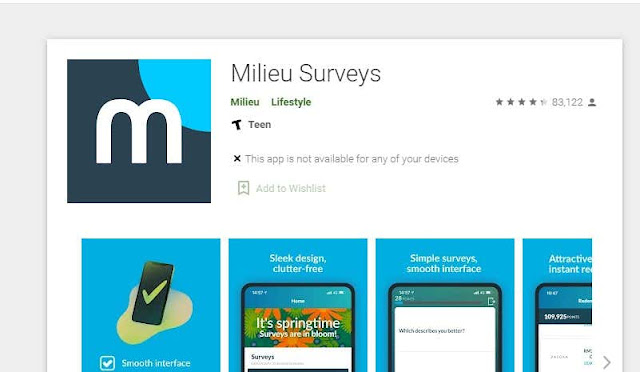 aplikasi penghasil uang milieu surveys
