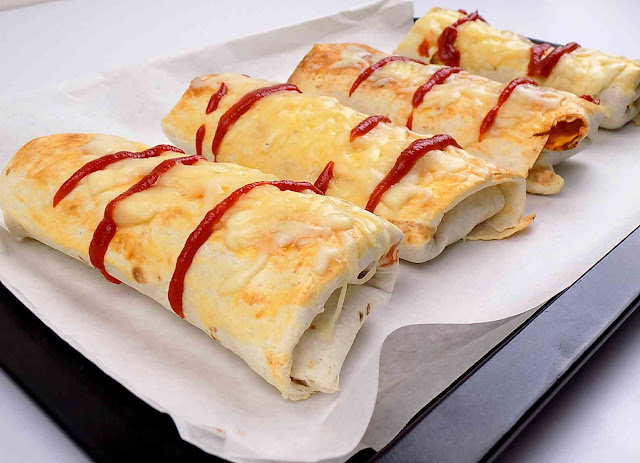 Chimichanga z piekarnika