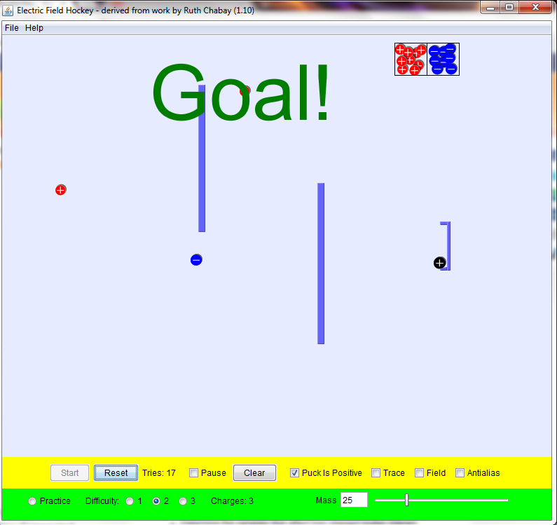 Phet Electric Field Hockey Answers