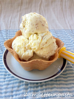 Gelato con pane integrale - Gelato fatto in casa