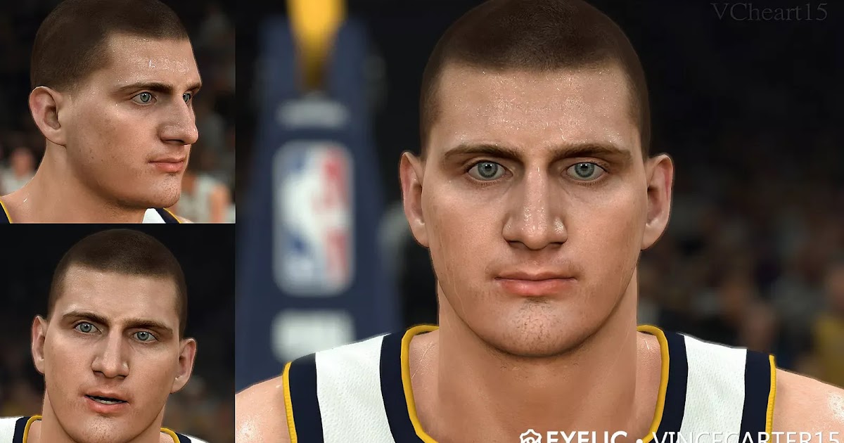 NBA 2K20 Nikola Jokic Cyberface and Body Update by