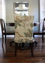Chair Covers For Dining Room : Numbered Street Designs: Dining Chair Slipcover : Sure fit solid duck cloth folding chair slipcover.