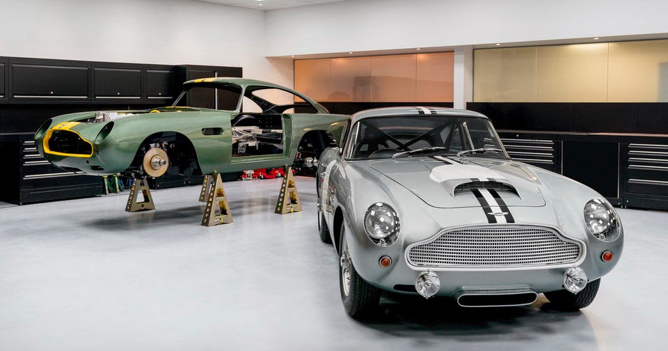 Aston Martin Returns To Historic Newport Pagnell