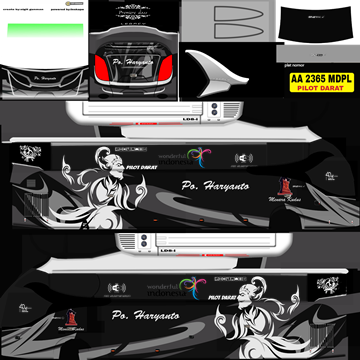 Kumpulan Livery BUSSID Arjuna XHD Jernih Terbaru ...