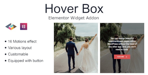 Hover Box for Elementor