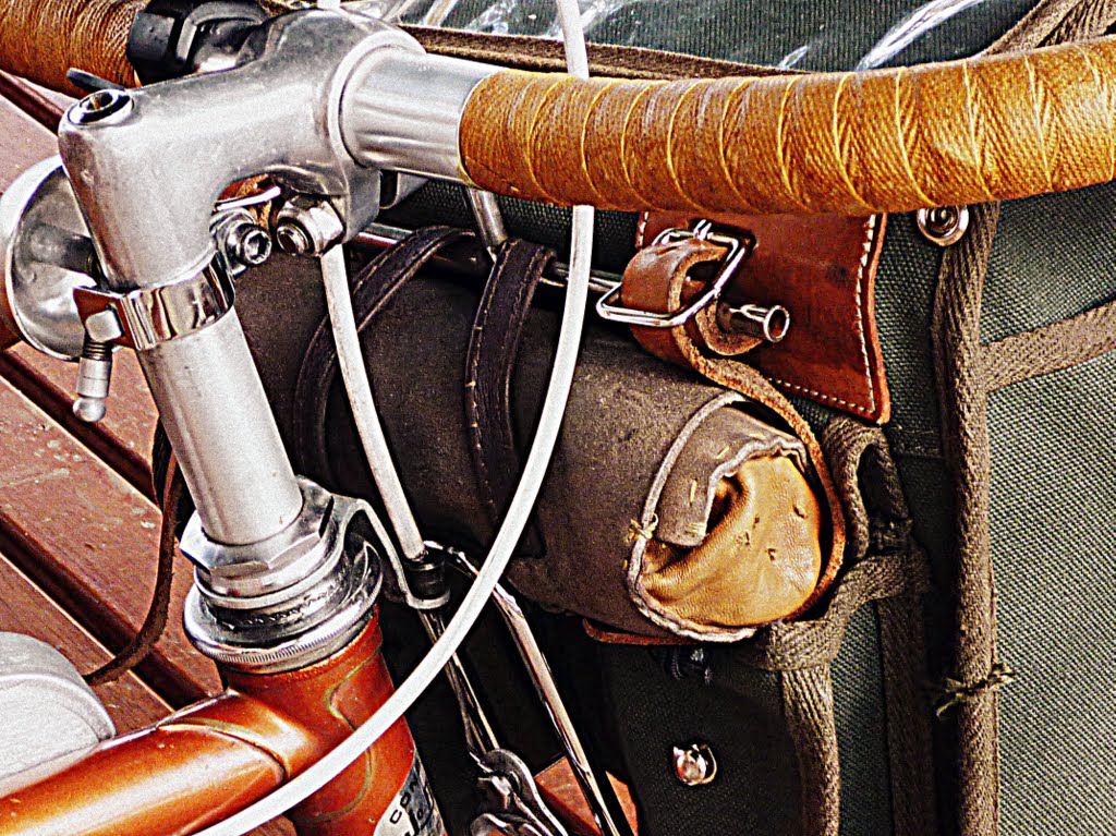 Bikes, etc How to stop a handlebar bag from wobbling