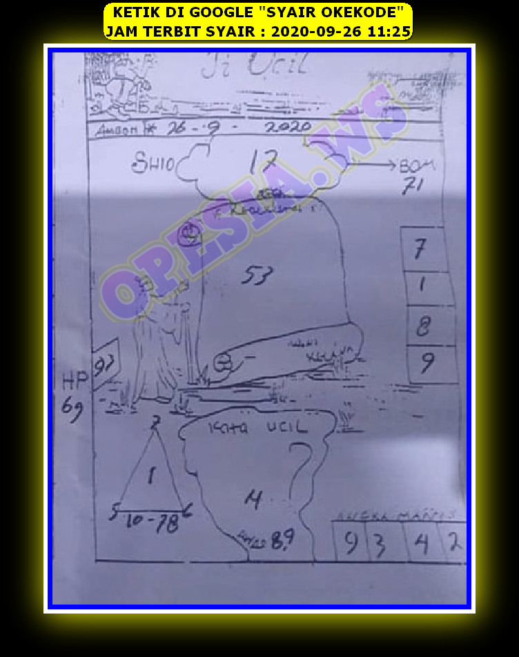 1 New Message Kode Syair Sydney 26 September 2020 Forum Syair Togel Hongkong Singapura Sydney