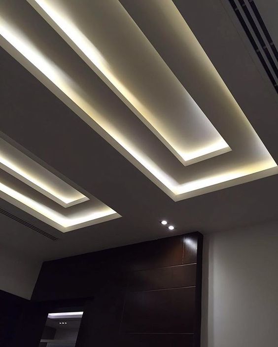 How To Make A False Ceiling Design With Lighting