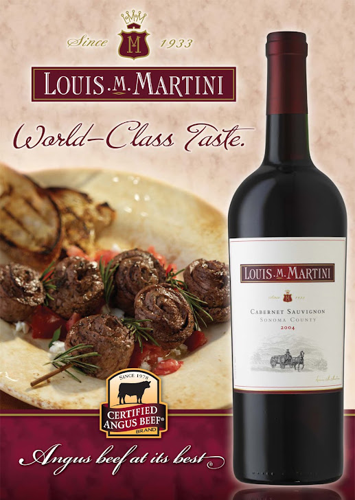 Louis M. Martini / Angus Beef Poster