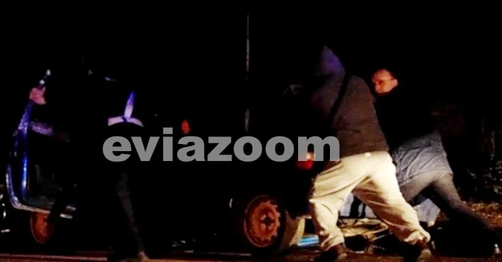 Χαλκίδα: Τροχαίο στην Έξω Παναγίτσα - Συνελήφθη 27χρονος μεθυσμένος οδηγός (ΦΩΤΟ & ΒΙΝΤΕΟ)