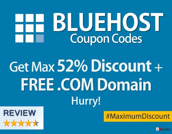 [Black Friday deals] Bluehost Coupon Codes India: upto 90% OFF+FREE Domain | Discounts | Promo Codes | Unlimited Web Hosting