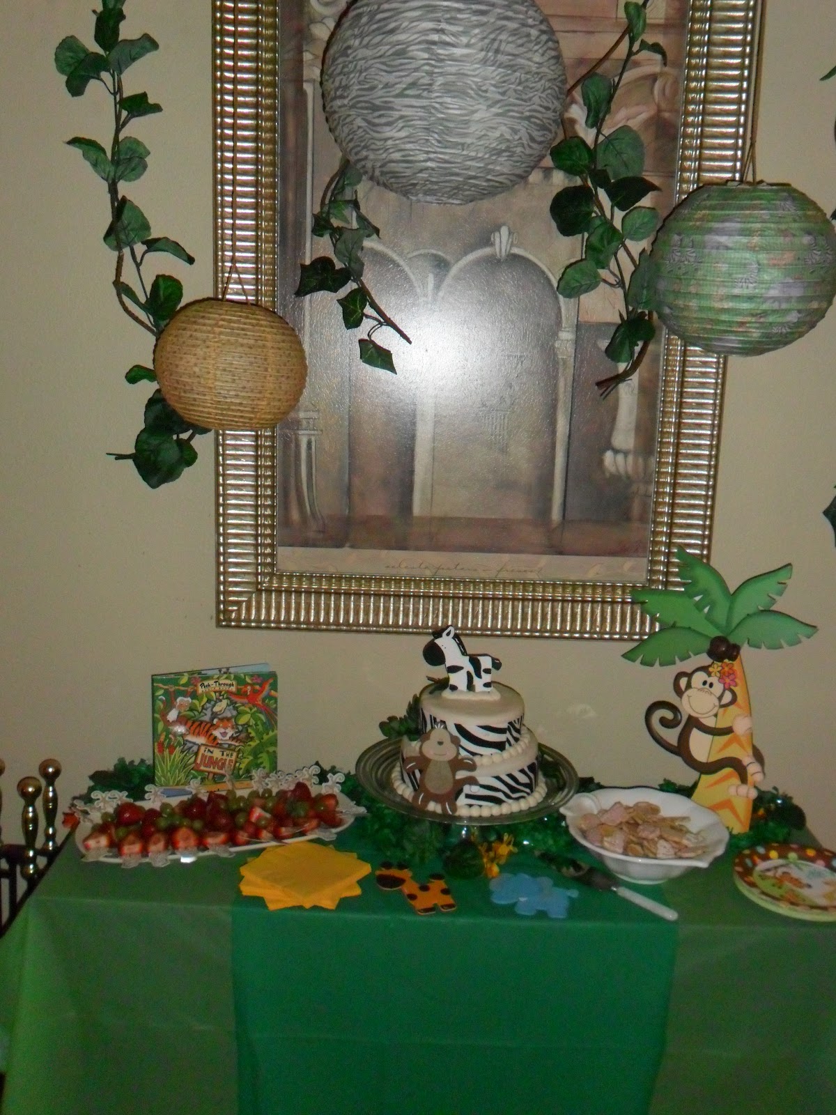 My Little Creative Side: Jungle Themed Baby Shower