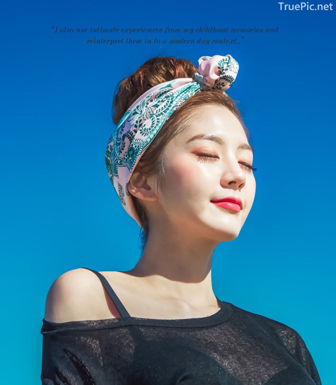 Korean fashion model Lee Chae Eun - Siena Beachwear Set Collection - TruePic.net - Picture 70
