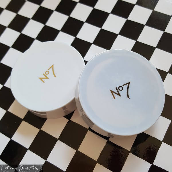 limited edition No7 round eyeshadow compacts closed