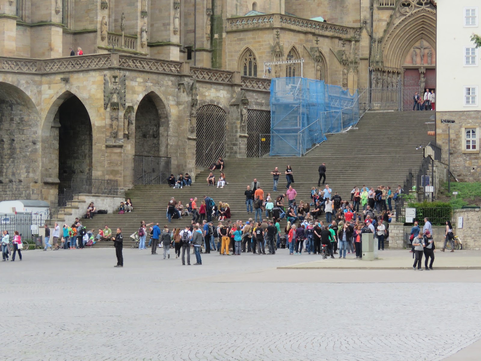 Illustration Alexander Steffensmeier Unterwegs In Erfurt Und Gotha